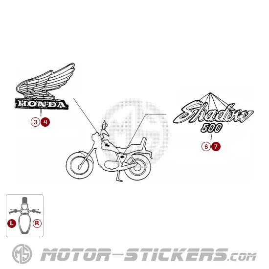 Honda VT500 C Shadow 1984