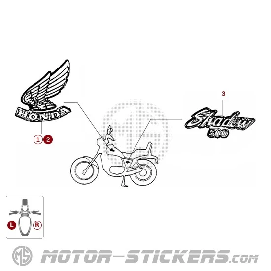 Honda VT500 C Shadow 1985