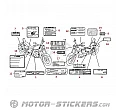 Honda VT600C SHADOW 1995 - Warnhinweise
