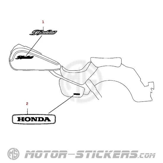 Honda VT750C SHADOW Aero 2005