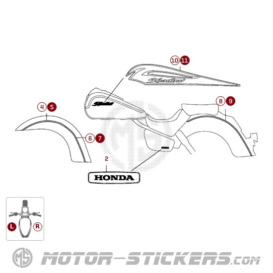 Honda VT750C SHADOW 2006