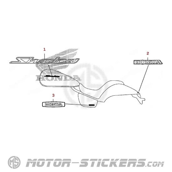 Honda VT750C SHADOW Spirit 2007