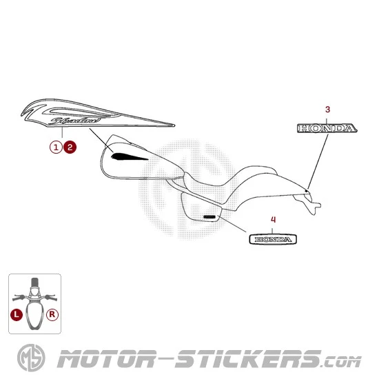 Honda VT750C SHADOW Spirit 2008
