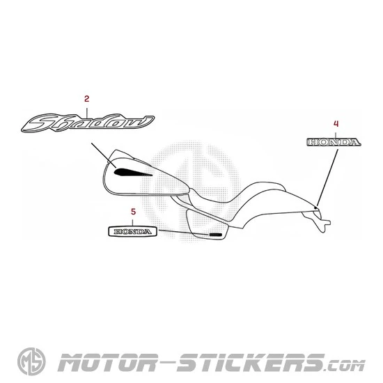 Honda VT750C SHADOW Phantom 2012