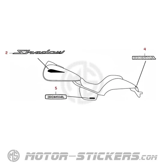 Honda VT750C SHADOW Phantom 2014