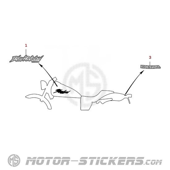 Honda VT750DC Black Widow 2001