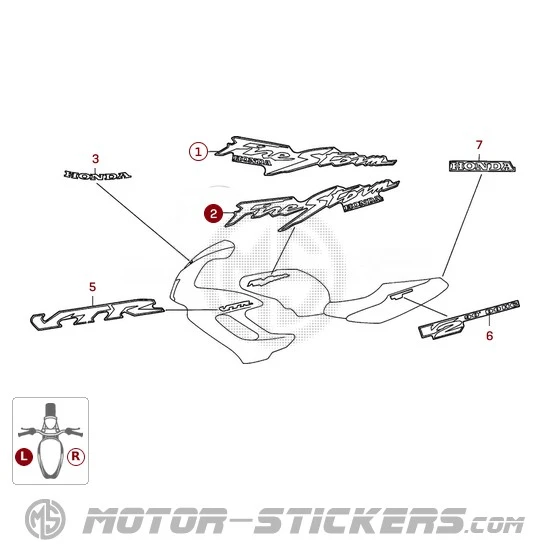 Honda VTR 1000F FireStorm 2000