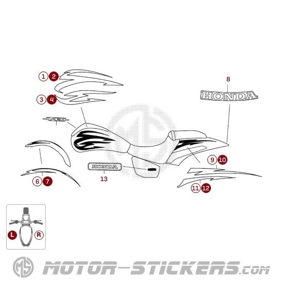 Honda VTX1800 F 2005