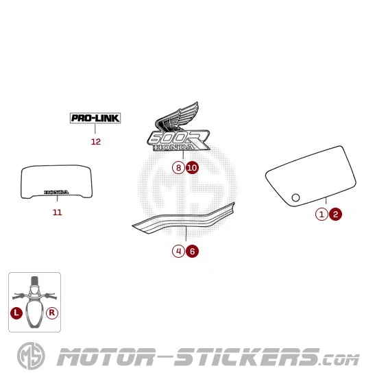 Honda XL600R RG 1987