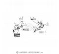 Honda XL 750 Transalp 2023 - Etiquetas de precaución