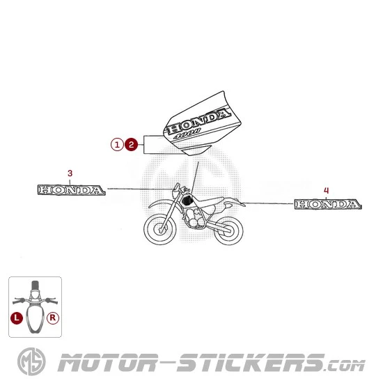 Honda XR 400R 2001