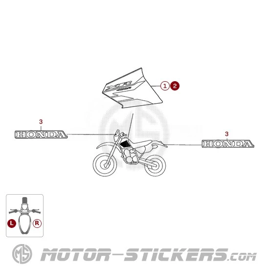 Honda XR 400R 2004