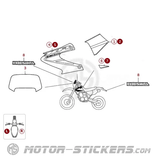 Honda XR 650R 2003