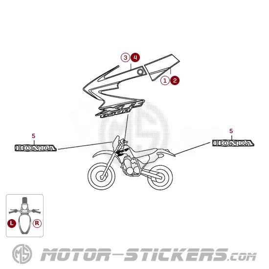 Honda XR 650R 2007
