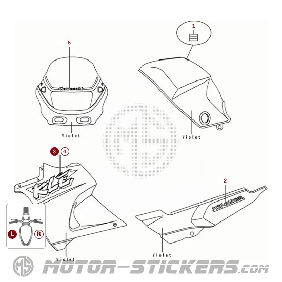 Kawasaki KLE 500 1992