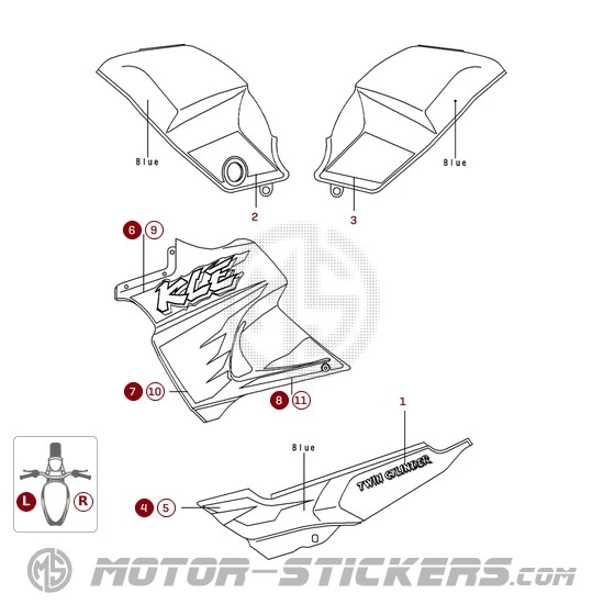 Kawasaki KLE 500 1998