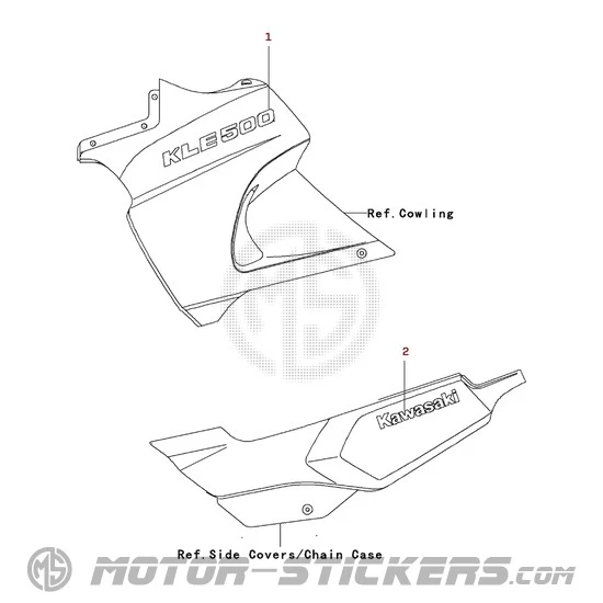 Kawasaki KLE 500 2003