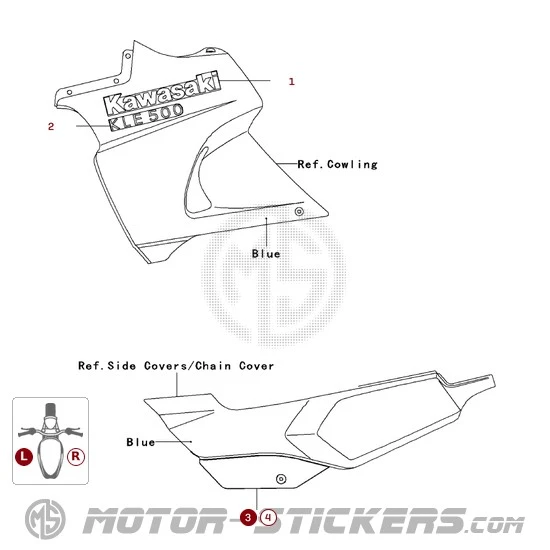 Kawasaki KLE 500 2006