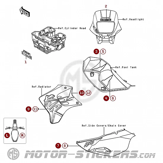 Kawasaki KLR650 1999