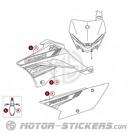 Kawasaki KLX 110 2012
