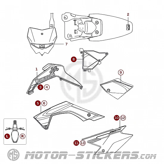 Kawasaki KLX 140 2008