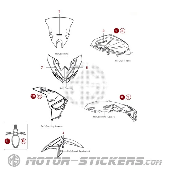 Kawasaki NINJA 500 I EX500 SE 2026