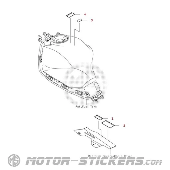 Kawasaki NINJA 650 | EX650 2025 - Caution Labels