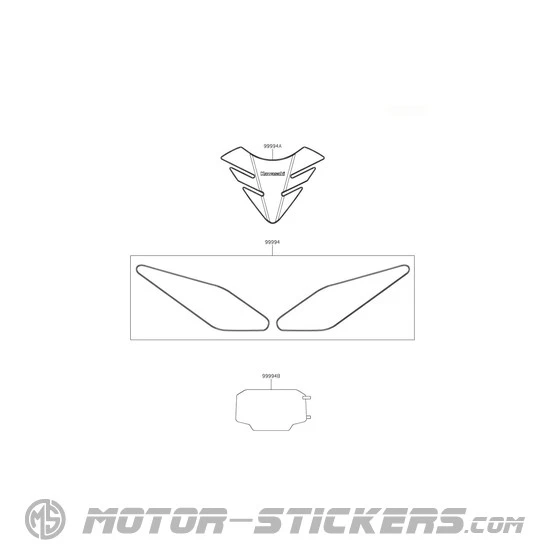 Kawasaki NINJA 650 | EX650 2026 - Optionale Aufkleber