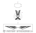 Kawasaki NINJA 7 HYBRID 2024 - Naklejki opcjonalne