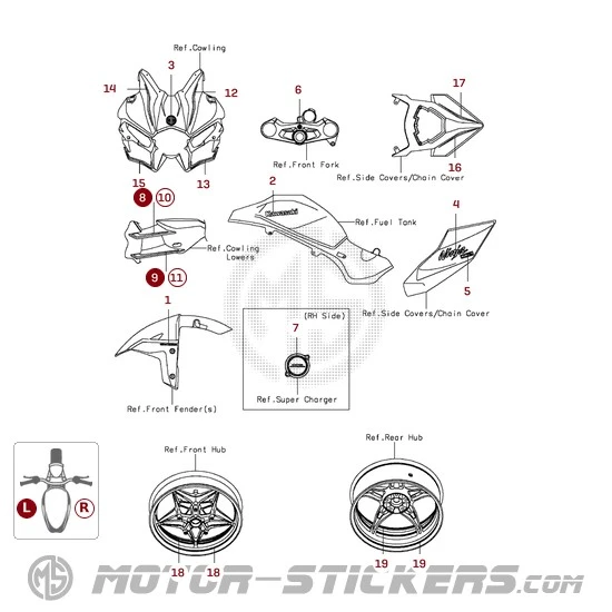 Kawasaki NINJA H2 | ZX1000 2015