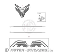 Kawasaki VERSYS 1100 2026 - Naklejki opcjonalne