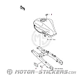 Kawasaki Z250SL | BR250 2016 - Etiquetas de precaución