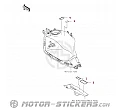 Kawasaki Z650 | ER650 2026 - Naklejki ostrzegawcze