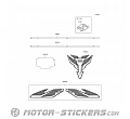 Kawasaki Z650 | ER650 2026 - Naklejki opcjonalne