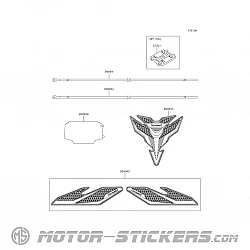Kawasaki Z650 | ER650 2026 - Adesivi opzionali