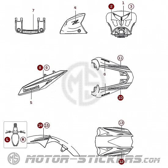 Kawasaki Z1000 2013