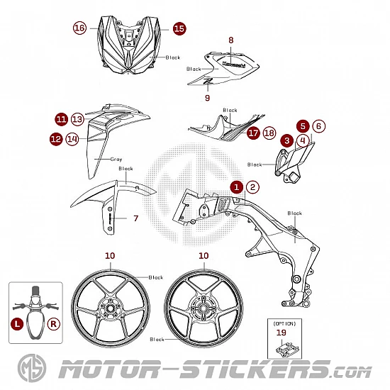 Kawasaki Z1000 2019