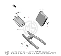 Kawasaki Z E-1 2025 - Etiquetas de precaución