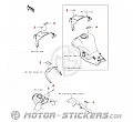 Kawasaki ZX10R 2026 - Etiquetas de precaución