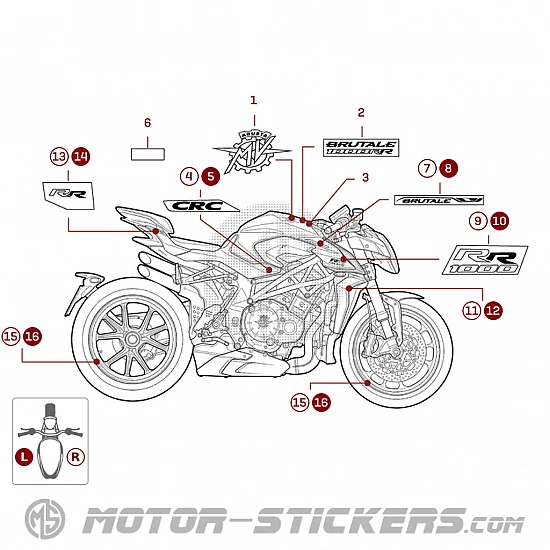 MV Agusta BRUTALE 1000 RR 2019