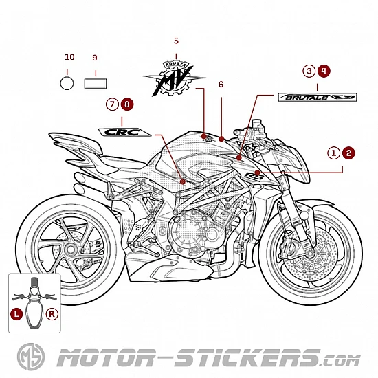 MV Agusta BRUTALE 1000 RS 2021