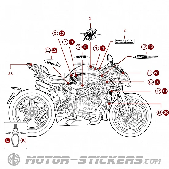 MV Agusta BRUTALE 1000 Nürburgring 2022