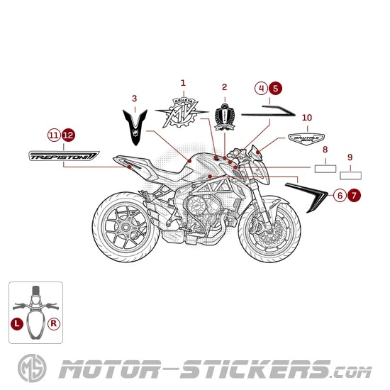 MV Agusta BRUTALE 800 2014