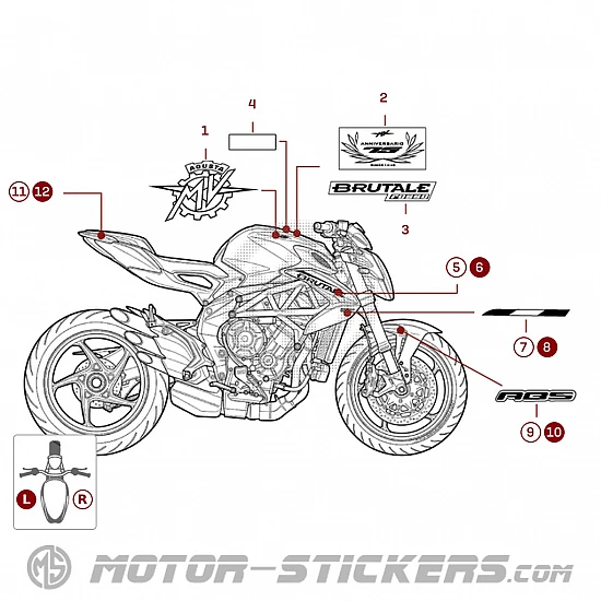 MV Agusta BRUTALE 800 Rosso 2020