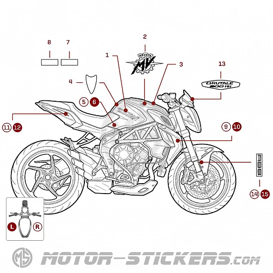MV Agusta BRUTALE 800RR 2016