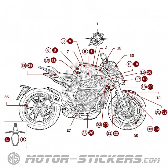 MV Agusta DRAGSTER 800 RC 2018