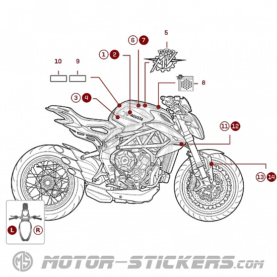MV Agusta DRAGSTER 800 RR America 2018