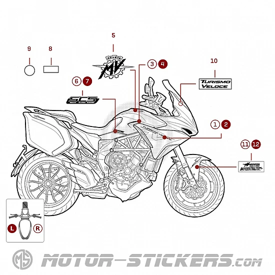 MV Agusta TURISMO VELOCE Lusso SCS 2018