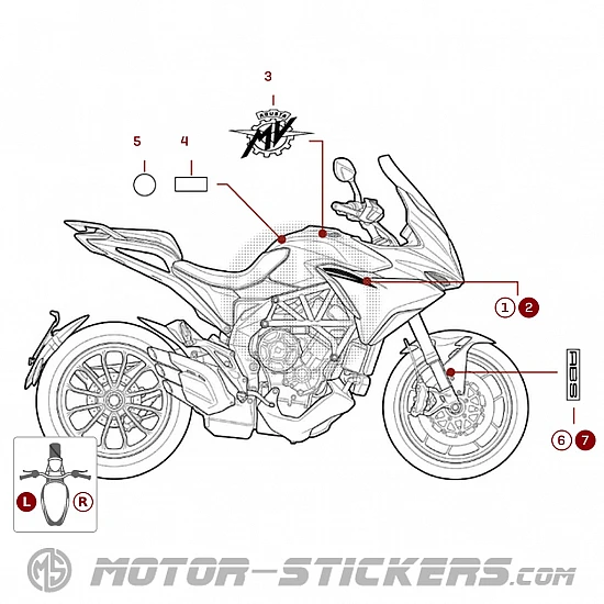 MV Agusta TURISMO VELOCE 800 Rosso 2021
