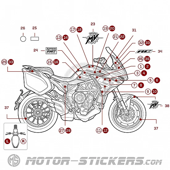 MV Agusta TURISMO VELOCE 800 RC SCS 2023